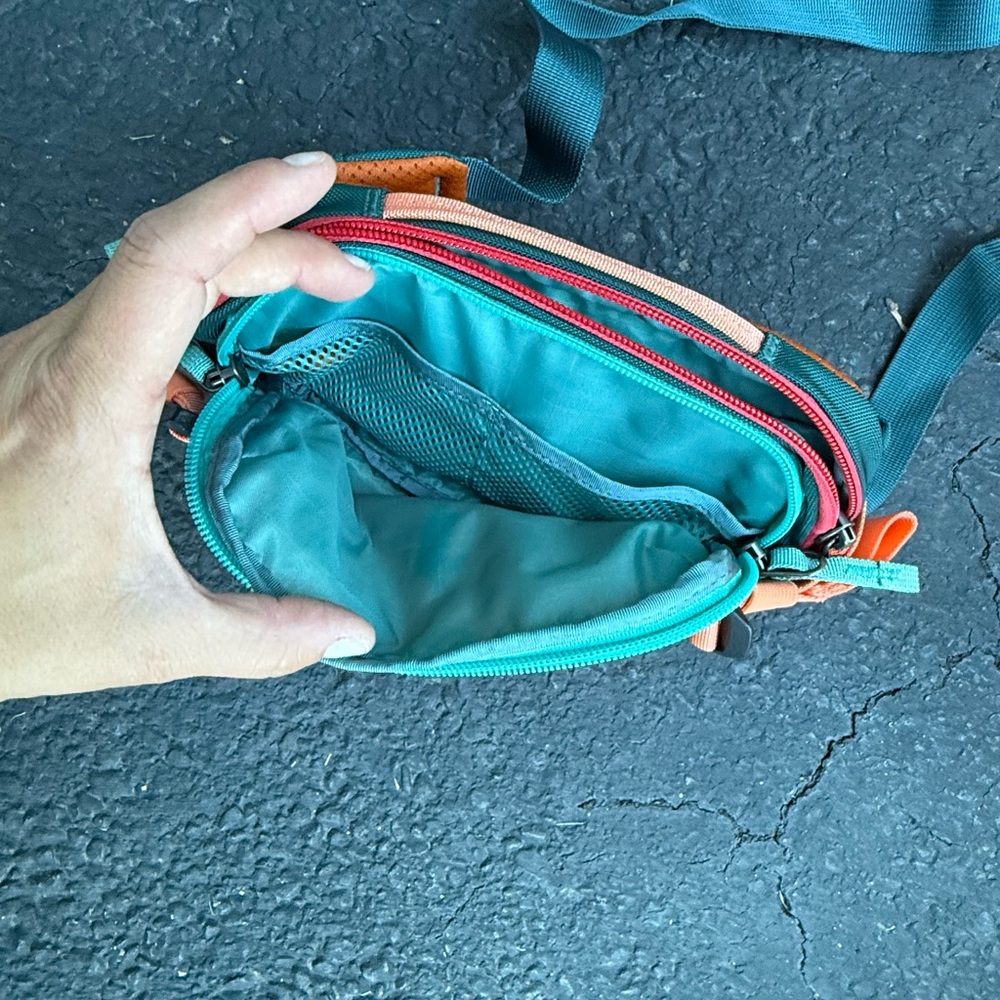cotopaxi Teal & Orange Colorblock Sling Pack - Picture 2 of 2